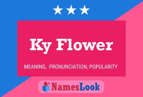 Póster del nombre Ky Flower