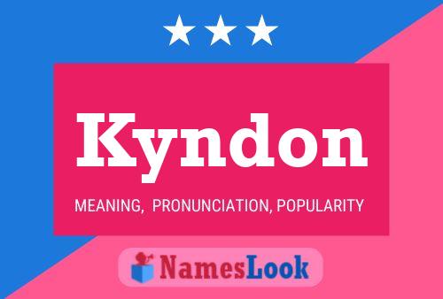 Póster del nombre Kyndon