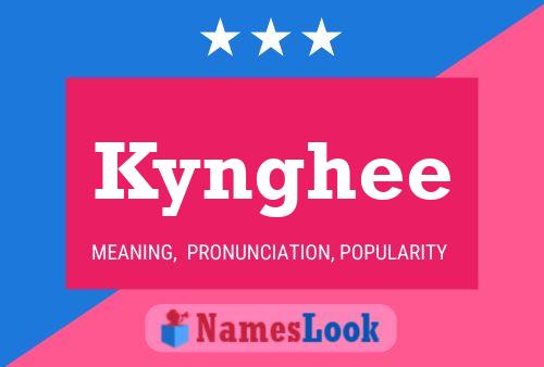 Póster del nombre Kynghee