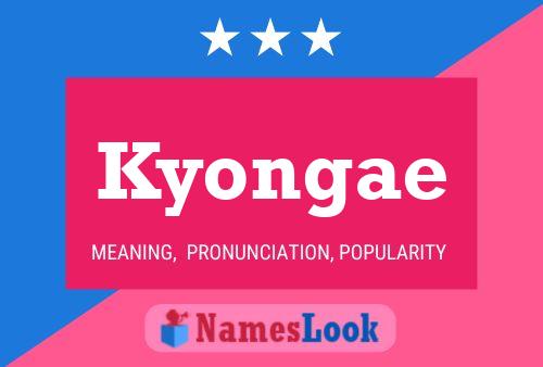 Póster del nombre Kyongae