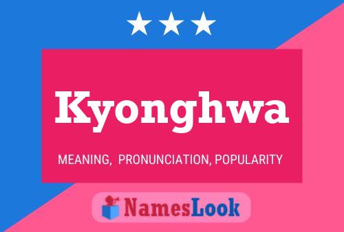 Póster del nombre Kyonghwa