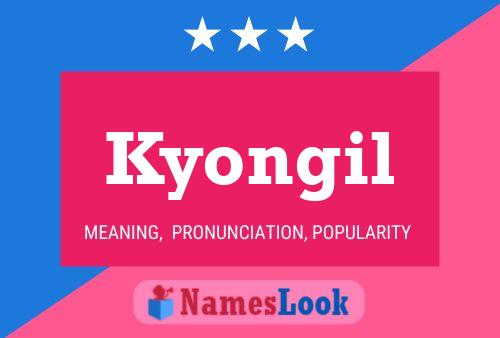 Póster del nombre Kyongil