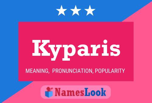 Póster del nombre Kyparis