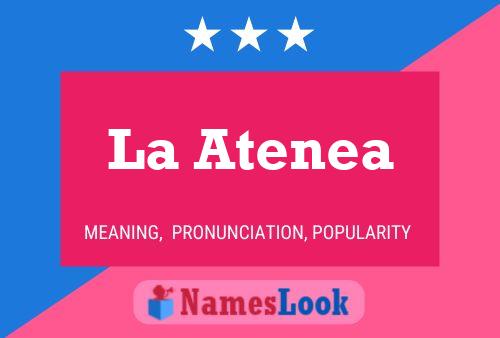 Póster del nombre La Atenea