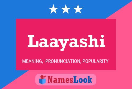 Póster del nombre Laayashi