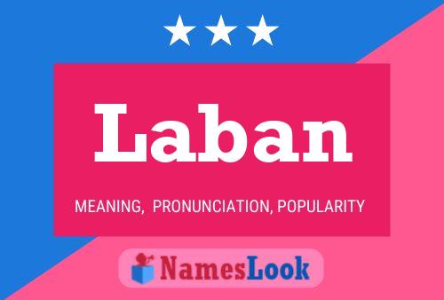 Póster del nombre Laban