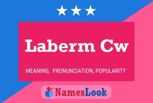 Póster del nombre Laberm Cw