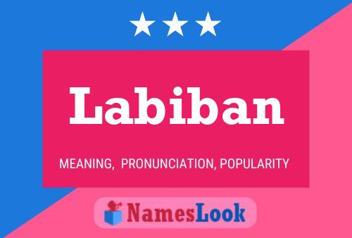 Póster del nombre Labiban