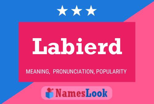 Póster del nombre Labierd