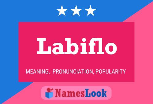 Póster del nombre Labiflo