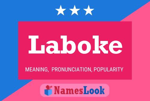 Póster del nombre Laboke