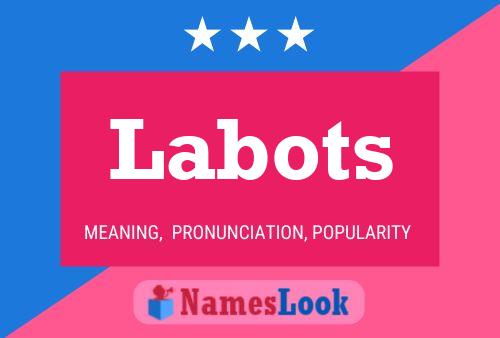 Póster del nombre Labots