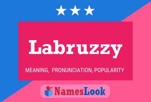 Póster del nombre Labruzzy