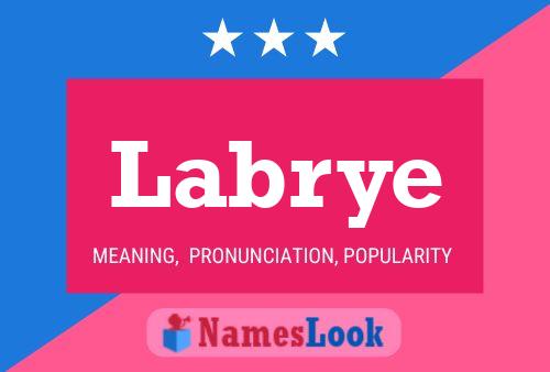 Póster del nombre Labrye