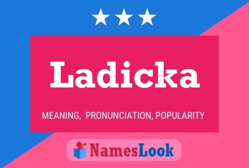 Póster del nombre Ladicka