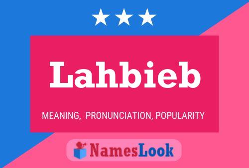 Póster del nombre Lahbieb