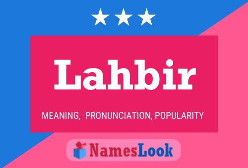 Póster del nombre Lahbir