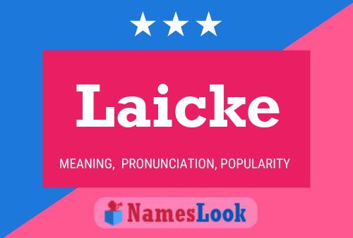 Póster del nombre Laicke