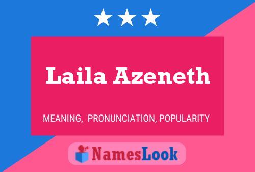 Póster del nombre Laila Azeneth