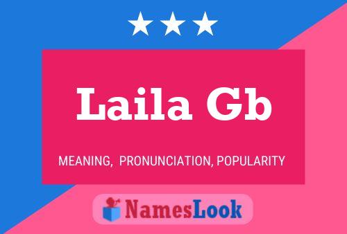 Póster del nombre Laila Gb