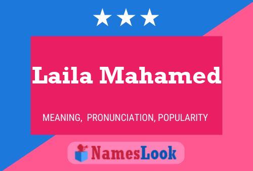 Póster del nombre Laila Mahamed