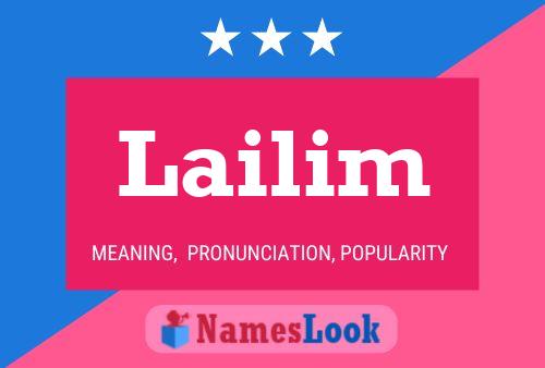 Póster del nombre Lailim