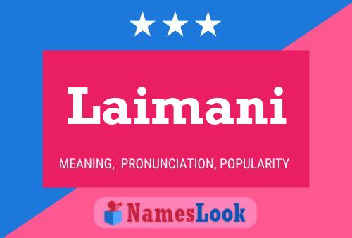 Póster del nombre Laimani