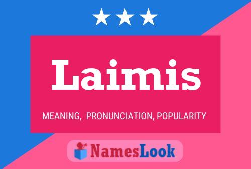 Póster del nombre Laimis