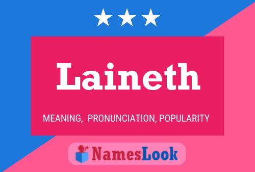 Póster del nombre Laineth