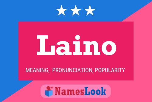 Póster del nombre Laino