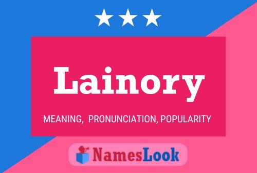 Póster del nombre Lainory