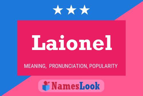 Póster del nombre Laionel