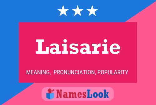 Póster del nombre Laisarie