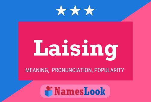 Póster del nombre Laising