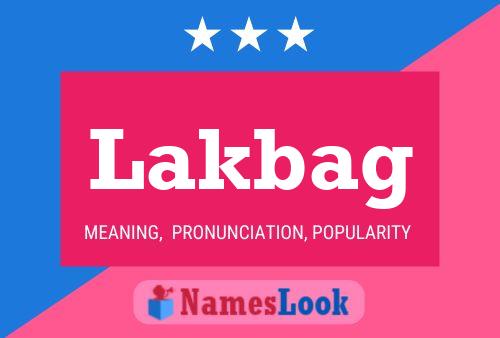 Póster del nombre Lakbag