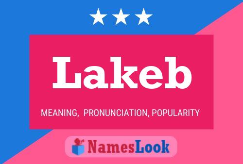 Póster del nombre Lakeb