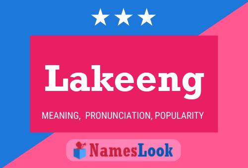 Póster del nombre Lakeeng