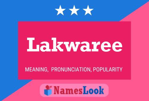 Póster del nombre Lakwaree