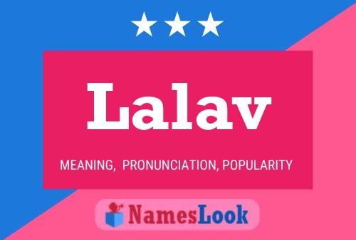 Póster del nombre Lalav