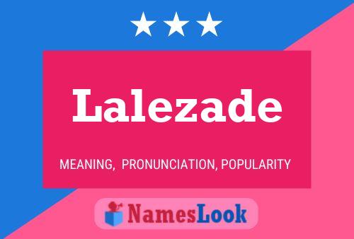 Póster del nombre Lalezade