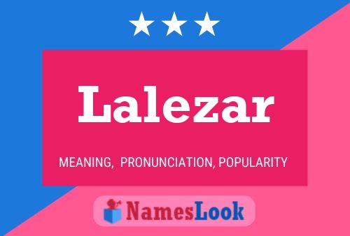 Póster del nombre Lalezar