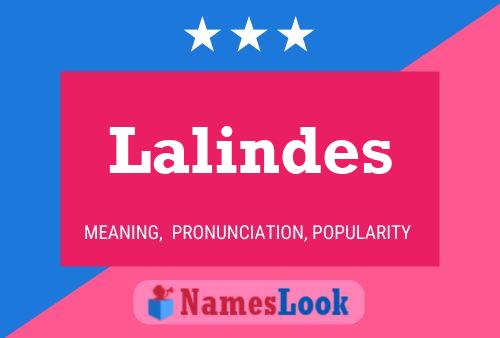 Póster del nombre Lalindes