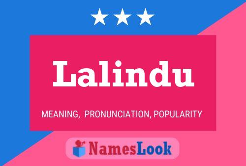 Póster del nombre Lalindu