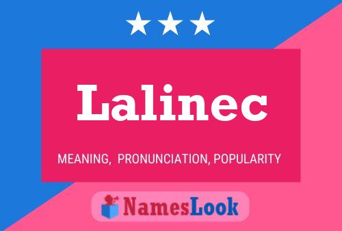 Póster del nombre Lalinec