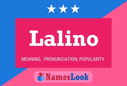 Póster del nombre Lalino