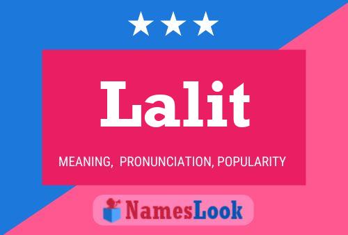 Póster del nombre Lalit