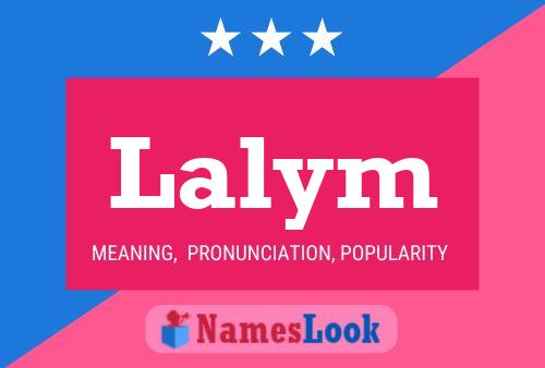 Póster del nombre Lalym