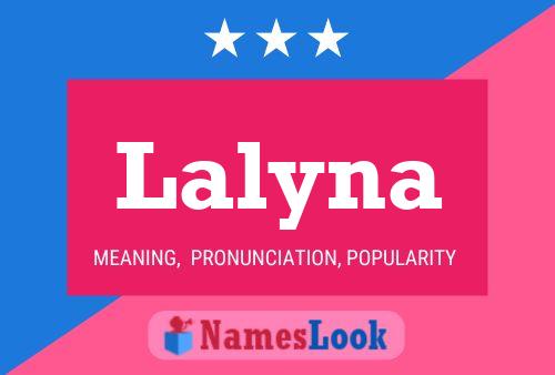 Póster del nombre Lalyna