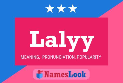 Póster del nombre Lalyy