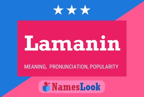 Póster del nombre Lamanin